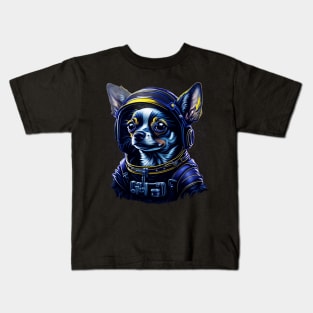 Chihuahua Space Kids T-Shirt